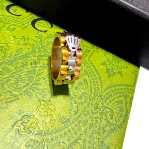 Rolex Style Stainless Rings Size 6,7,8